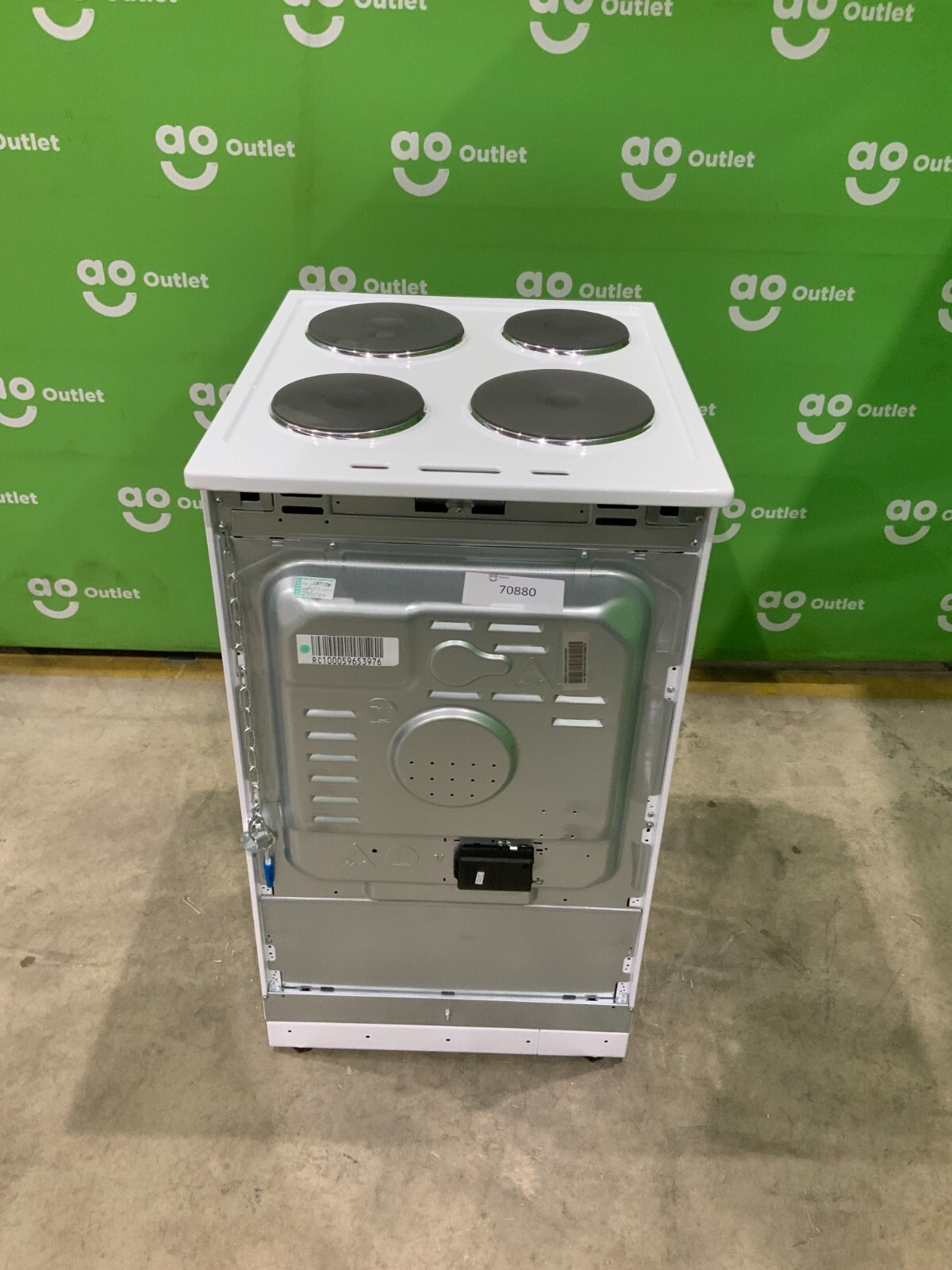 Electra Electric Cooker White BEF50SEW LF70880 eBay
