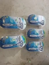 Lot of 5 Schick Hydro 5 Razor, w/ Flip Trimmer, 1 Handle + 2 Cartridges each