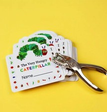 The Very Hungry Caterpillar Personal Reward Card With Hole Puncher 50 Cards 