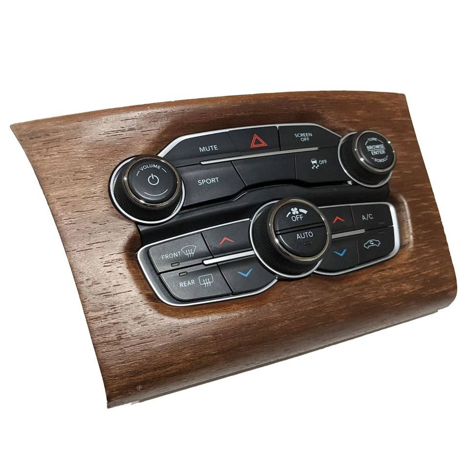 OEM AC Heater Climate Control Switch Unit Chrysler 300 2017 2018 / 68293634AC - Imagem 2 de 4