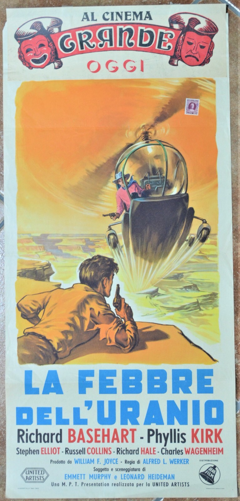 Locandina di La febbre dell'uranio (1955)