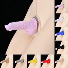 Cover Penis Sheath Oily Penis Seamless Cover Sheath Underpants Underwear