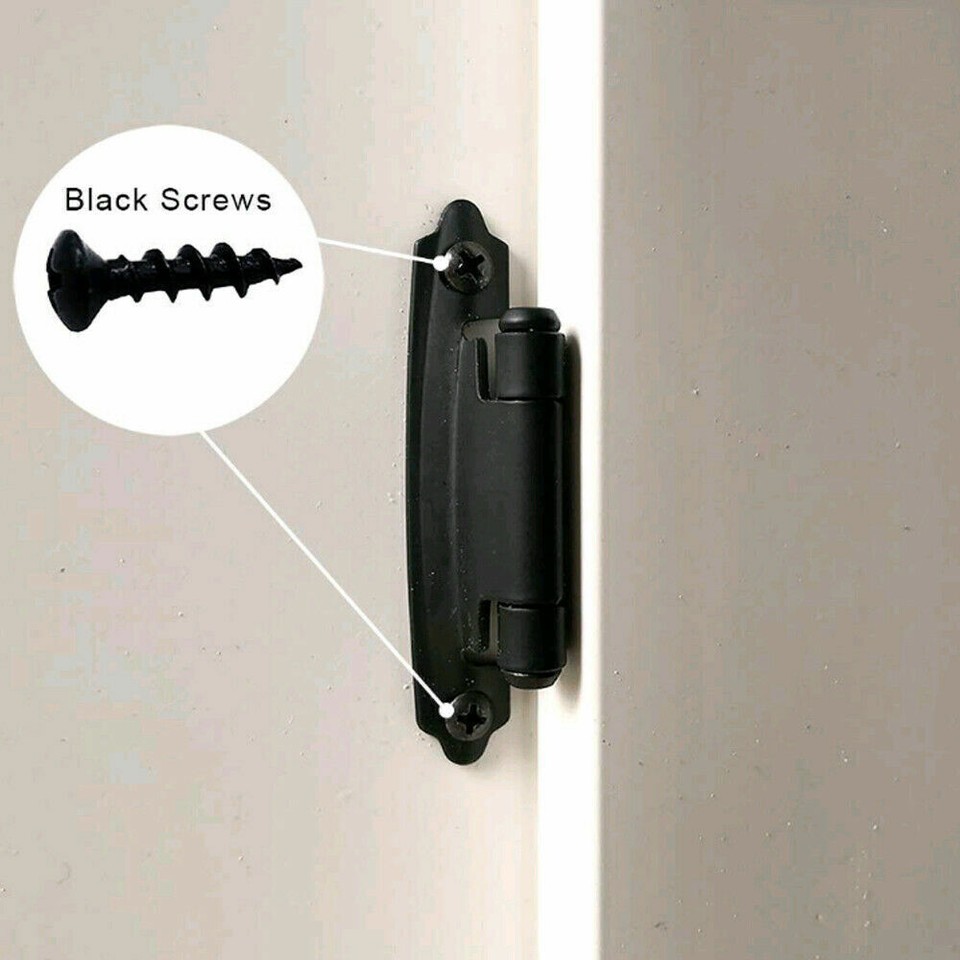 2/10/20/50/100pcs Kitchen Self Closing Face Mount Cupboard Door