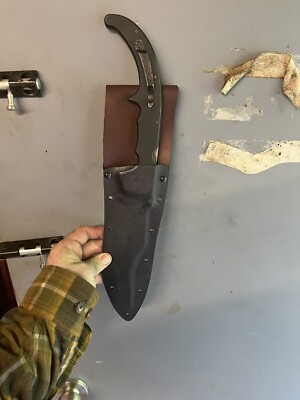 LaRubi Pseudo Fixed Blade Sheath obly for Cold Steel Espada XL