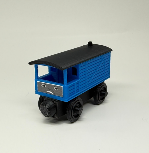 Ferrocarril de madera Breakvan, tren de caboose hecho a medida Thomas Friends Brio - Elige - Imagen 20 de 61
