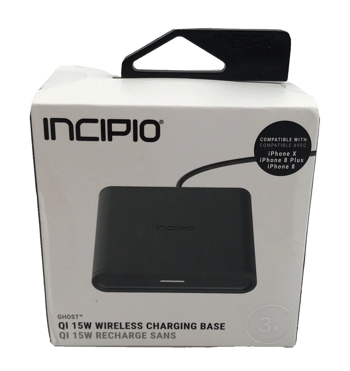 Cargadores de teléfonos celulares Incipio y soportes para Apple iPhone X