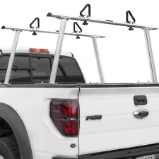 Stark USA Adjustable Pickup Truck Ladder Rack 1,000 lbs (No Drilling Required)