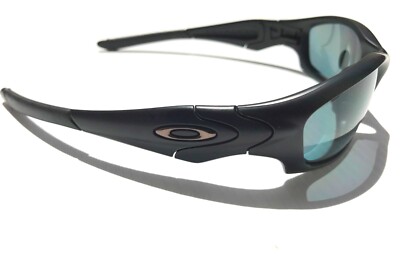 NEW Oakley STRAIGHT JACKET Matte Black w POLARIZED Grey Sunglass