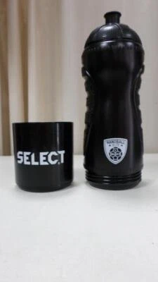 Select Handball Elite Trinkflasche mit Becher 0,5L Getränke Mannschaft Verein