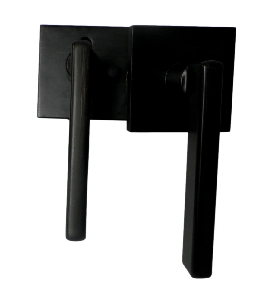 Kwikset Halifax 155HFL SQT 11P 6AL RCS Square Venetian Bronze Privacy Door Lever