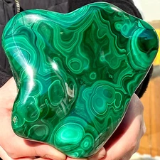 2.21LB Natural Mineral Products Peacock Stone Gloss Quartz Healing Free Form