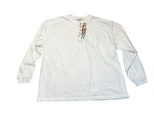 Vintage Men  s The Disney Store 7 Dwarfs Henley Shirt White Size XL