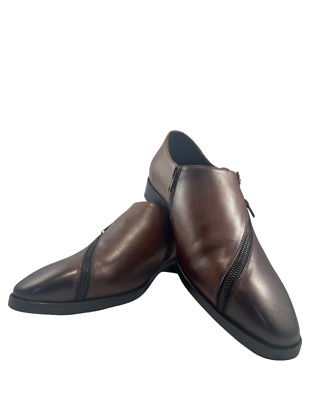 Luxury Brown Leather Men's Dress Shoes  Perfect for Weddings, Business. |  eBay