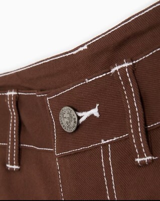 Nike Life Straight Leg Carpenter Pants FB7198-259 Cacao Wow Brown