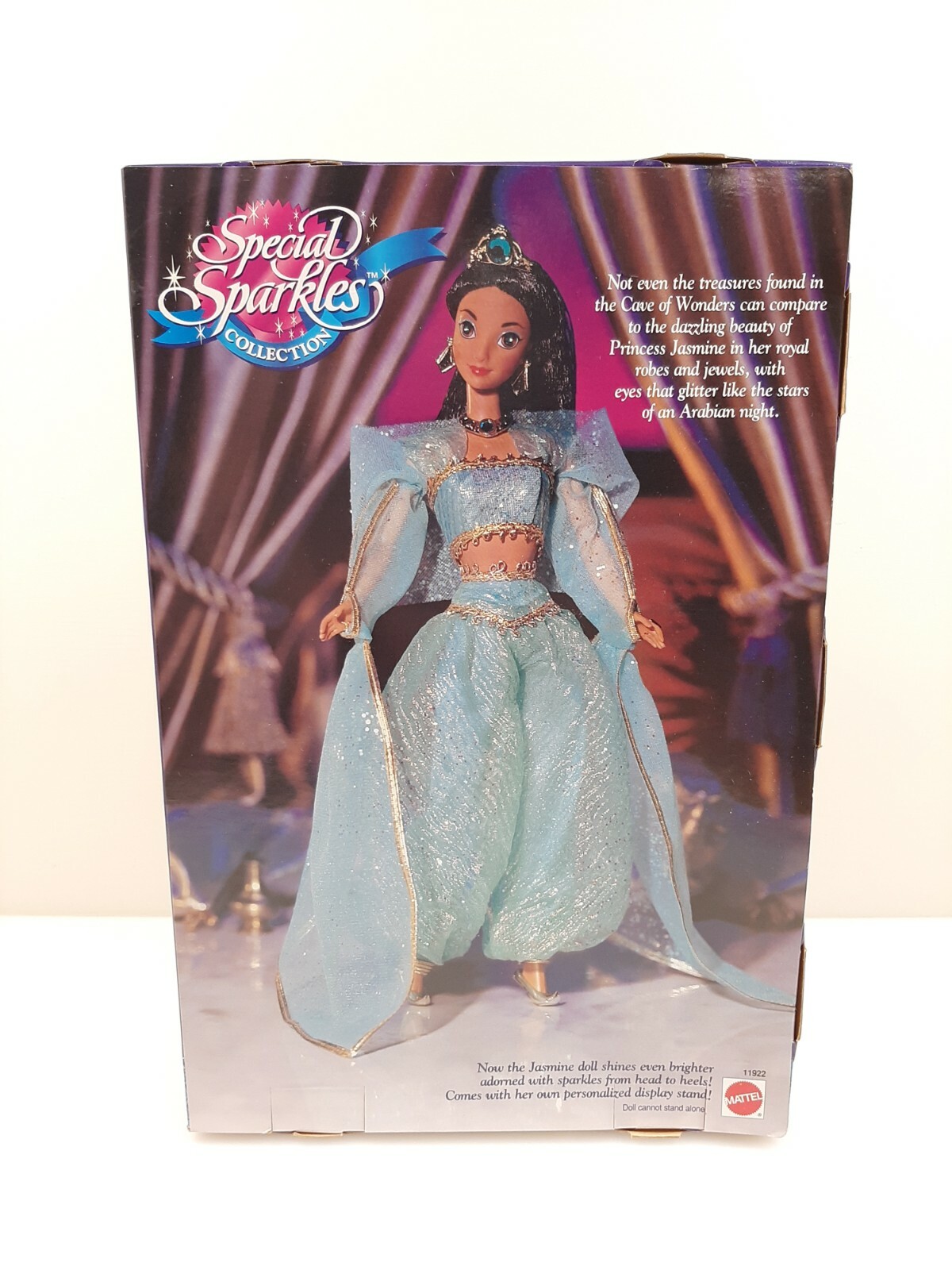 princess jasmine sparkle doll