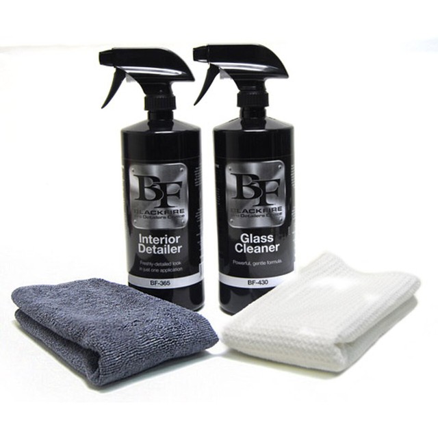 Blackfire Pro Detailer's Choice Quick Auto Interior Car Cleaning Kit Bf
