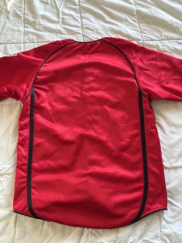 True Fan MLB Pre-Owned Los Angeles Angels Baseball Youth Jersey Youth Sz: L - Picture 3 of 7