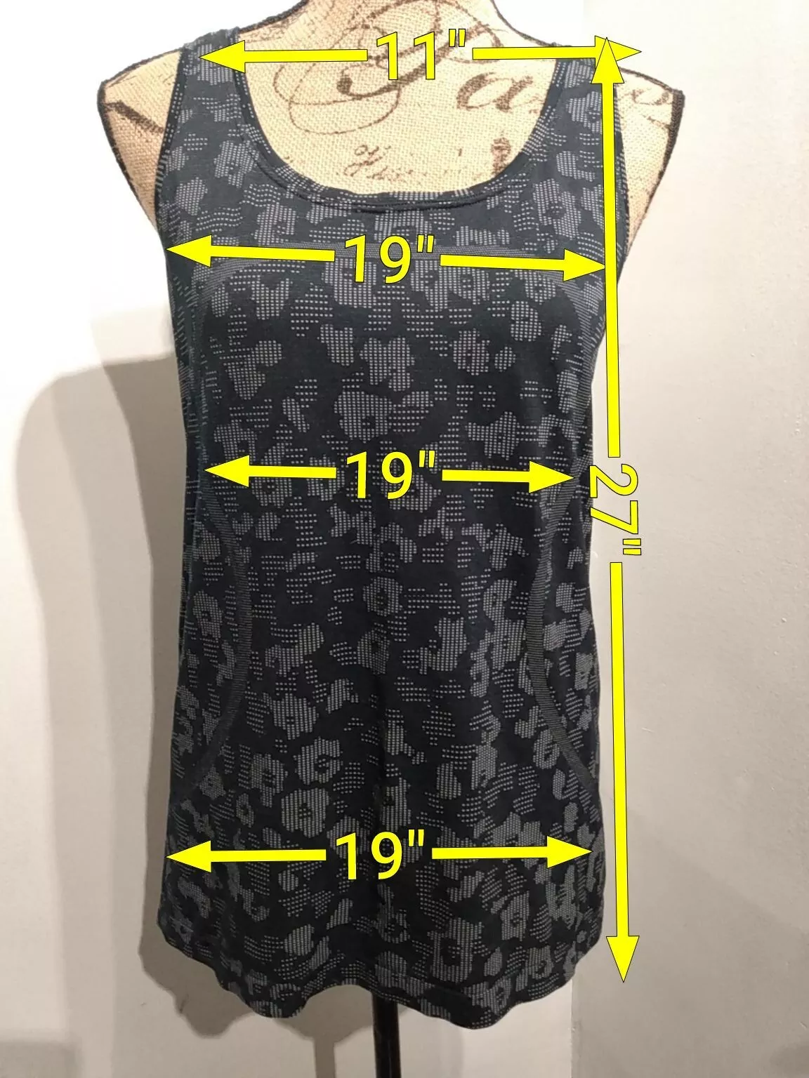 lululemon swiftly patterned athletic tank-top