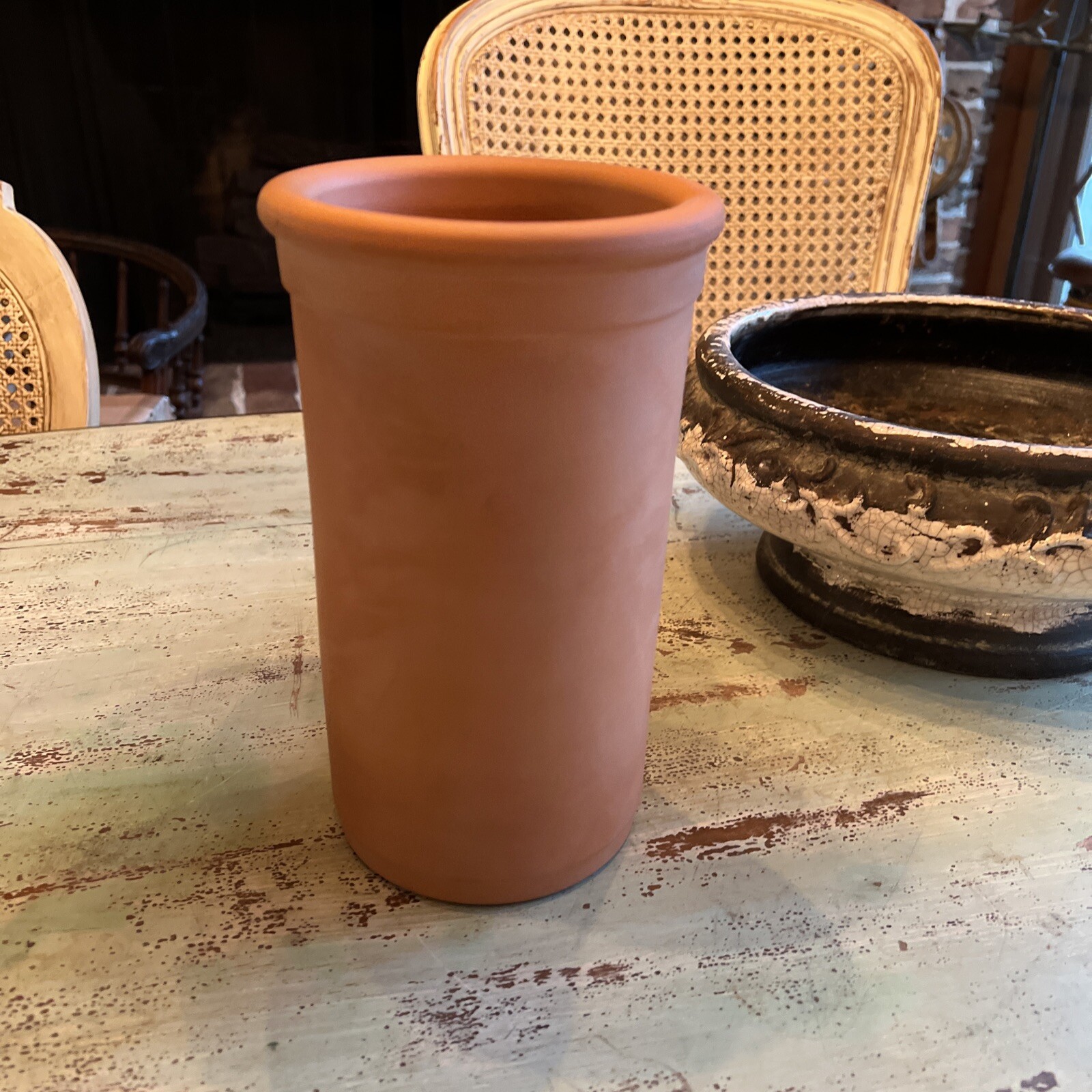 Vintage Lancers Wine Terra Cotta Clay Wine Cooler Ice Bucket eBay