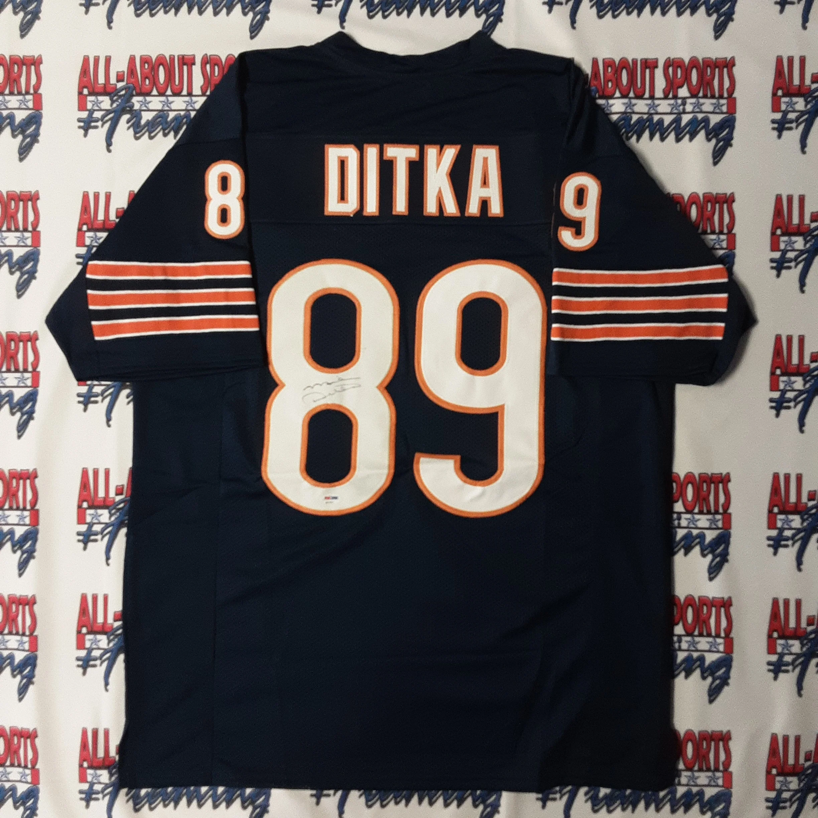 Mike Ditka Authentic Signed Pro Style Jersey Autographed PSA DNA R1 
