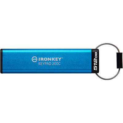 Kingston IronKey Keypad 200 512 GB, USB-Stick