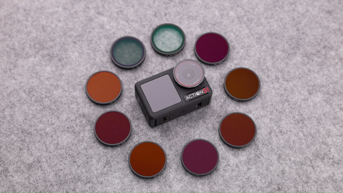 1/2 Black Mist & CPL Filter HD for DJI Osmo Action 5 Pro Action 4 3 Camera Combo - Video 1 of 1