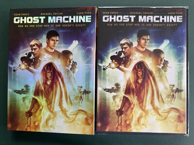 Ghost Machine (DVD + Slipcover) Rachael Taylor, MINT FACTORY SEALED, Ohio seller