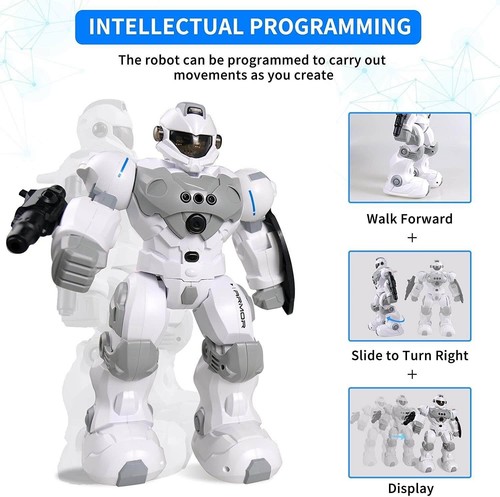 Kids Toy Gift 2.4GHz Remote Control Programmable Robot Intelligent Gesture Robot - Picture 23 of 24
