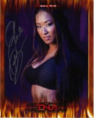Gail Kim Signed Autographed 8x10 Photo - TNA WWE Wrestling Diva
