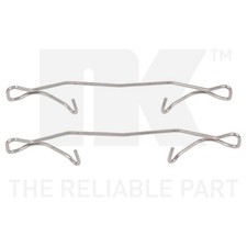 Zubehörsatz Bremsbeläge für Volvo C30 533 C70 2 542 S40 544 S60 1 384 | 24230