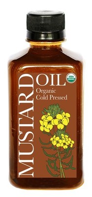 Daana Mustard Oil: CERTIFIED USDA ORGANIC, EXTRA VIRGIN, 12 Fl Oz (Pack of 1) 