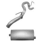 For Jeep Liberty 2002-2007 AP Exhaust Exhaust Muffler & Tailpipe Kit