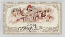2012 Topps Allen & Ginter's Retail Mini Gold Border Dan Haren #215 4o6