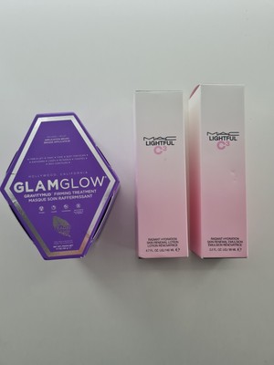 Mac Cosmetic,  Lightful C3, Glamglow Gravitymud Treatment, Neu OVP,