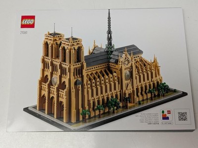 Lego Bauanleitung BA 21061 Architecture Notre-Dame de Paris NEU