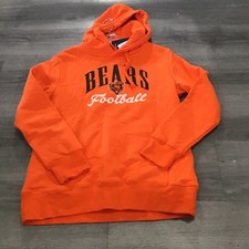 New Fanatics NFL Pro Line Orange Chicago Bears Women's Large Hoodie
