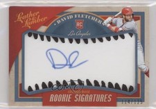 2019 Leather & Lumber Rookie Signatures Baseball Black David Fletcher Auto 8d4