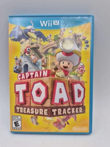 Captin Toad: Tresure Tracker Wii U W Booklet No Scratches Untested READ