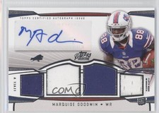 2013 Topps Prime Level V Relics Silver 88/449 Marquise Goodwin #PV-MGO Auto 1q7