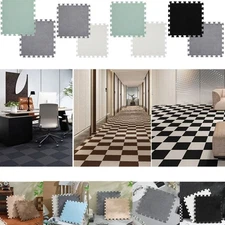 12-48pcs Thickened Foam Play Mat Interlocking Puzzle Tiles Living Room Bedroom