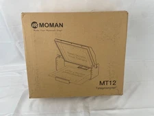 Moman MT12 Teleprompter 12" Metal Prompter Kit for DSLR Camera Camcorder Phone