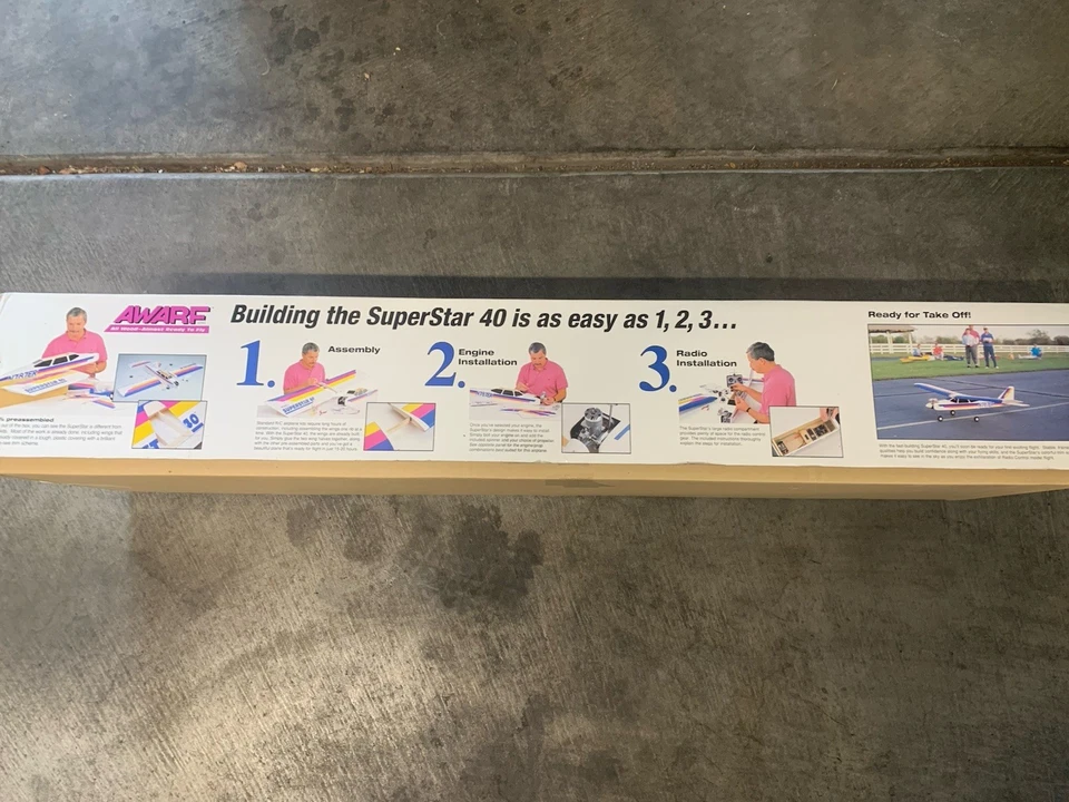 Hobbico Superstar 40 ARC R/C Airplane Kit - Image 4 of 4