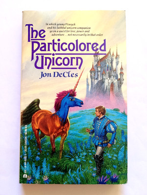 The Particolored Unicorn - Jon DeCles - US paperback, Ace Books, 1987