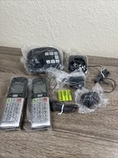 Panasonic Cordless Phone 2 Handsets KX-TGU432 Black