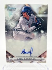 2023 BOWMAN STERLING ABEL BASTIDAS AUTOGRAPH NO. PA-AB TIGERS