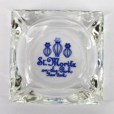 Vintage Marketing Ashtray St Moritz on the Park New York City New York NY