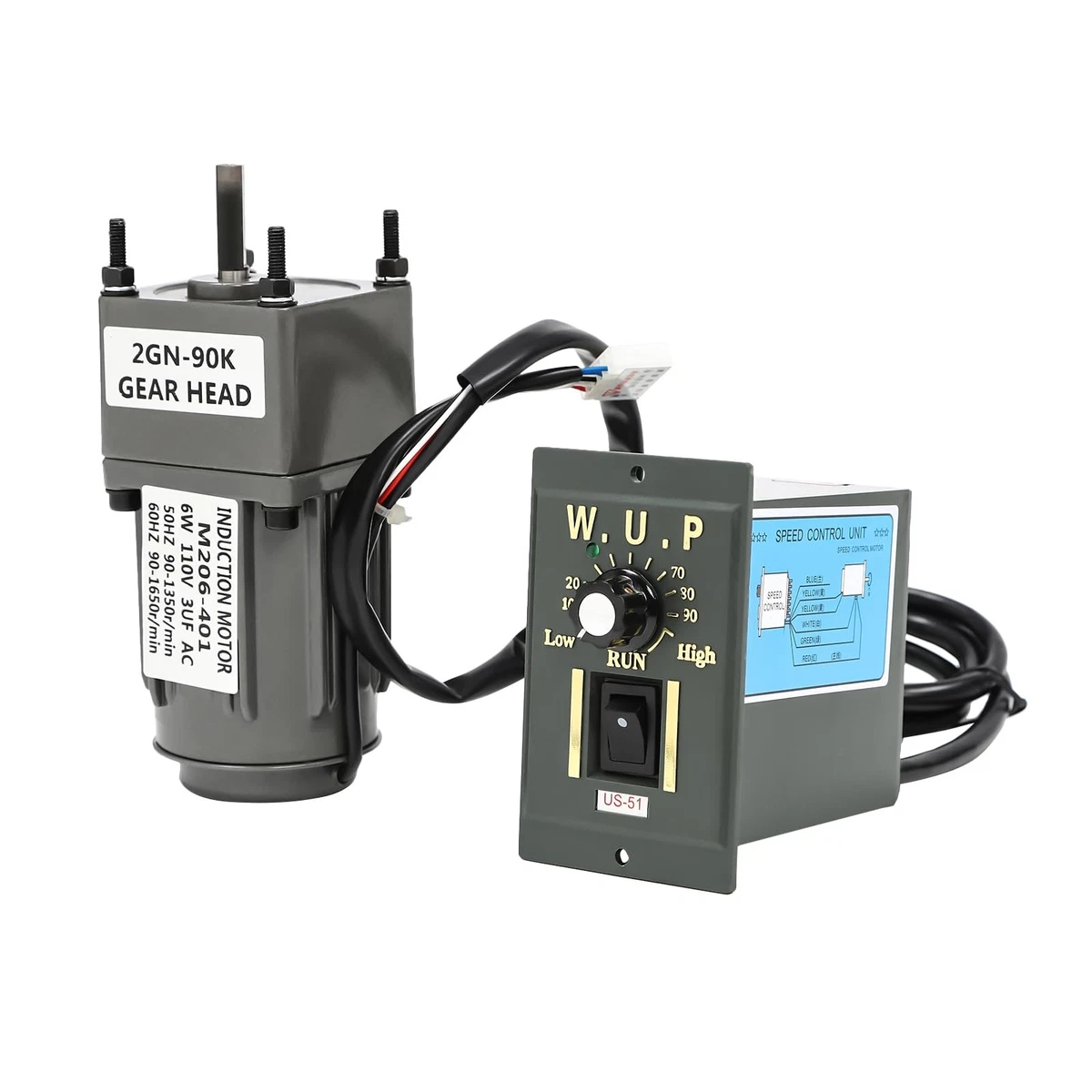 Motor Amarillo con Reductor 120:1 para Robótica de 3 a 6VDC | Hi-Fi SAC Perú