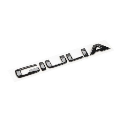 Original Alfa Romeo Emblem Schriftzug Logo Heckklappe Giulia schwarz 50556906