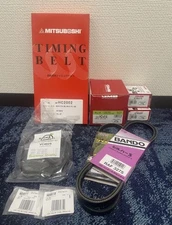 For HONDA Vamos HM1 HM2 Timing belt kit set of 9 outer belt water pump 9-piece 