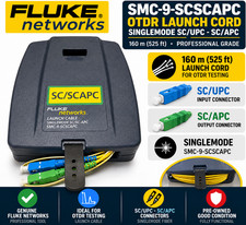 Launch Cord 525ft 160m Fluke Networks for OTDR SC/UPC to SC/APC Singlemode